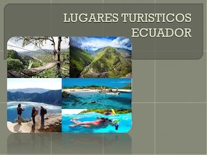 Lugares Turisticos Ecuador