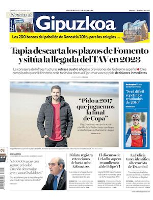 Noticias de Gipuzkoa 20170103