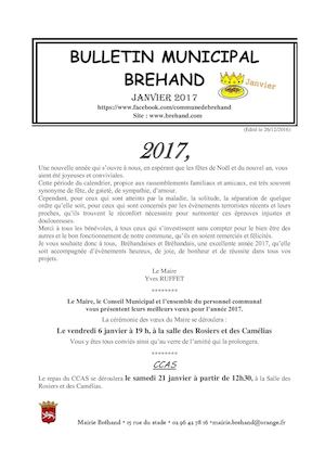 Janvier 2017 - Bréhand