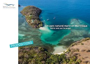 Livret proposition pour un parc naturel marin en Martinique