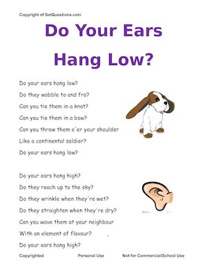 Do Your Ears Hang Low