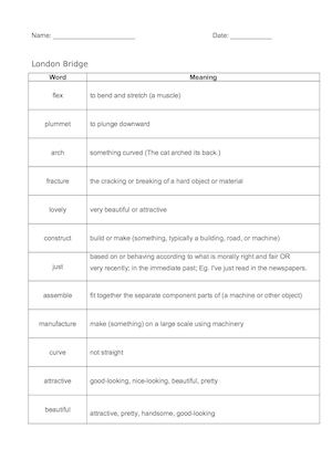 Nursery Rhymes Word Replacement