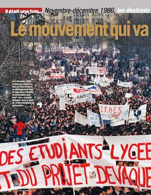 L'humanité Dimanche 536 Histoire 1986 Manifestations Étudiants Lycéens Tangui Perron