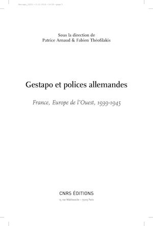 Gestapo & polices allemandes
