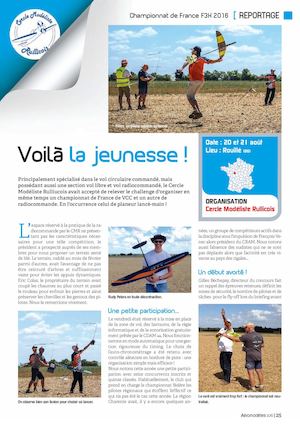 AM106 - CF 2016 - Planeur Lancé Main F3K