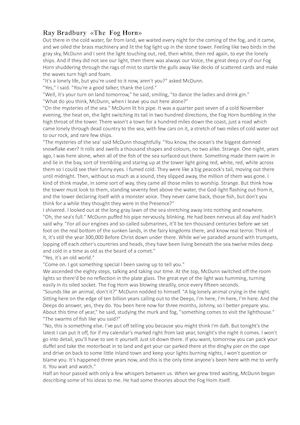 Ray Bradbury «The Fog Horn»