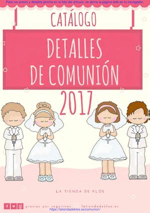 Catalogo Comuniones La Tienda De Kloe 2017 (1)