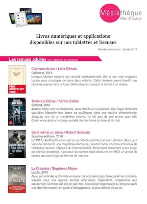 Livres numériques / Médiathèque d'Auray