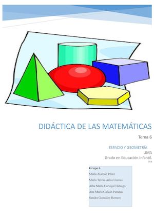 Espacio Y Geometria (Tema 6)