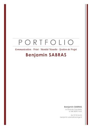 PORTFOLIO - Benjamin SABRAS