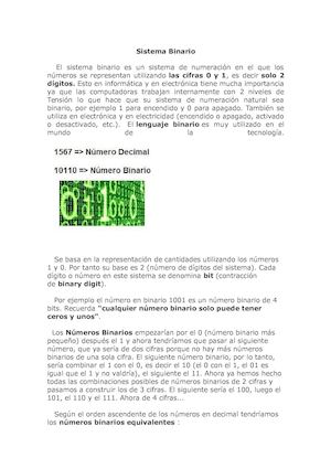 Sistema Binario