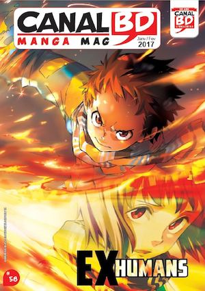 CANAL BD Manga Mag N°58 : Janvier / Février 2017