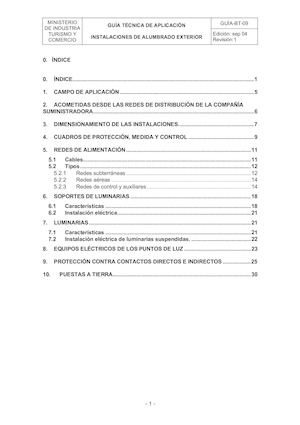 ITC 09. GUIA. Enllumenat EXT