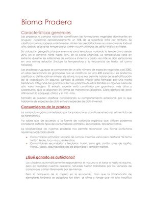 Bioma Pradera Francisco Javier Cervigon Ruckauer