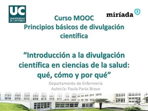 Introducción A La Divulgación Científica Francisco Javier Cervigon Ruckauer