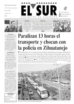 El Sur Martes 10012017