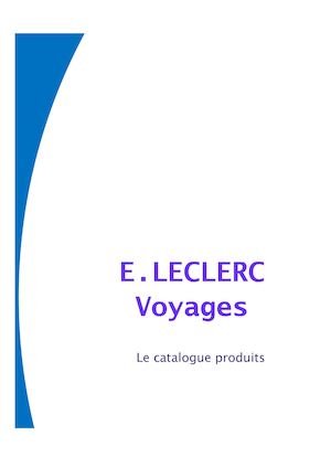 Catalogue Leclerc