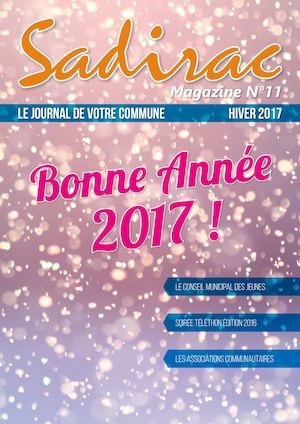 Sadirac Magazine 11 Hiver 2017