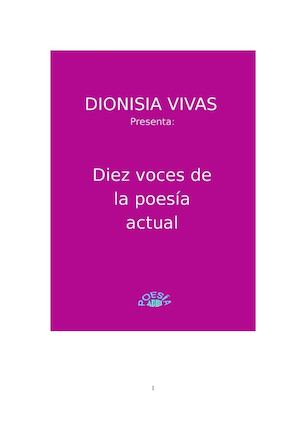 Diez Voces De La Poesía Actual 2015
