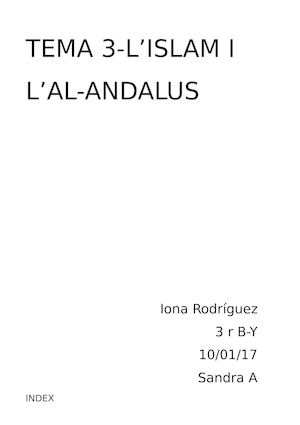 DOSSIER TEMA 3 ISLAM I AL-ANDALUS
