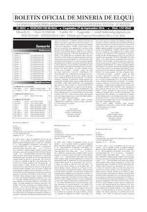 Septiembre 2016 Bol 2832