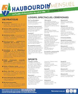 ARCHIVE - Mensuel Octobre 2016