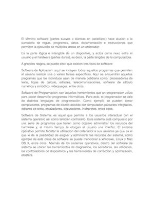 Tipos De Software