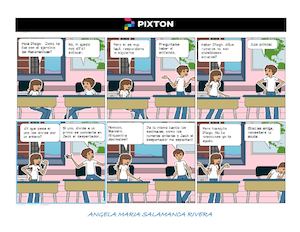 TIRA COMICA NUMEROS ENTEROS