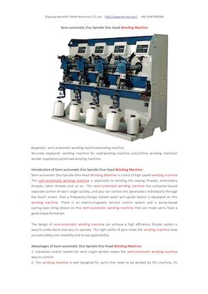 Cone Winding Machine 3