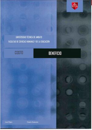 Relación Costo Beneficio