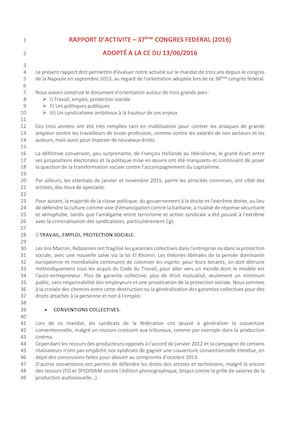 Rapport Activité