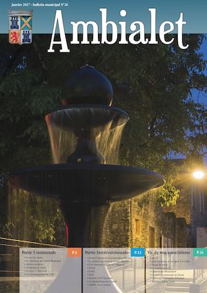 Bulletin Municipal 2017 N° 26 Janvier 2017 Ambialet