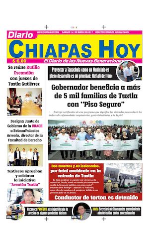 CHIAPAS HOY  14 DE ENERO