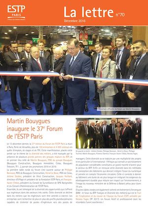 Lettre ESTP n°70