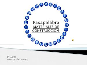 Pasapalabra Materiales Construcción