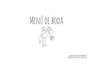 Menú De Boda