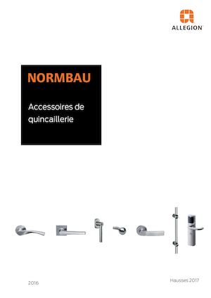 Normbau Quincaillerie 2016 Catalogue Tarif