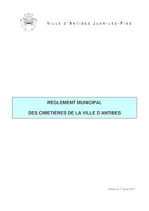 Règlement 1er janvier 2017