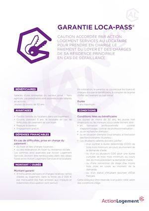 Fiche Garantie Loca Passr