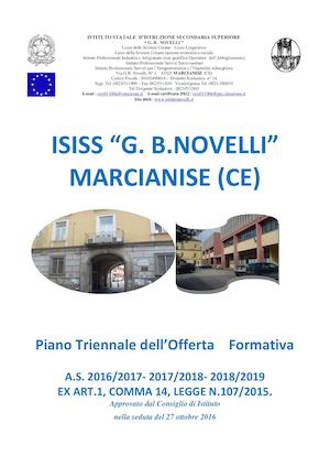 PTOF 2016-2019 ISISS G.B. Novelli Marcianise