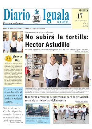 Diario De Iguala 17 01 17 Martes