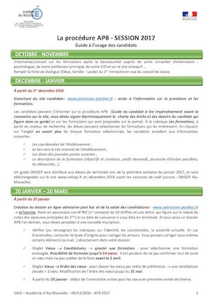 Explication APB