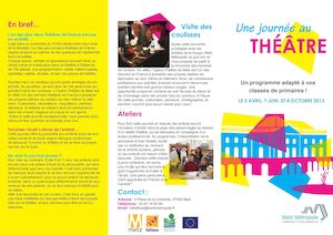 Dépliant Théâtre