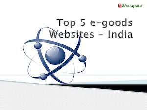 Top 5 E Goods Websites