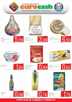 Volantino Eurocash dal 23-01-2017