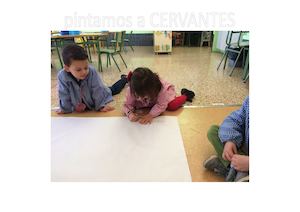 Pintamos A Cervantes