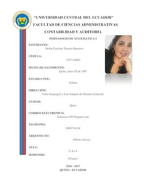 SEGUNDO HEMISEMESTRE // BELÉN TENORIO