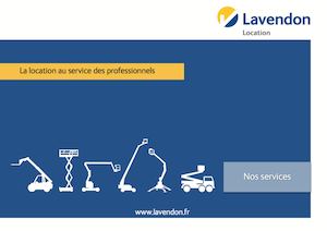 Plaquette Lavendon Service