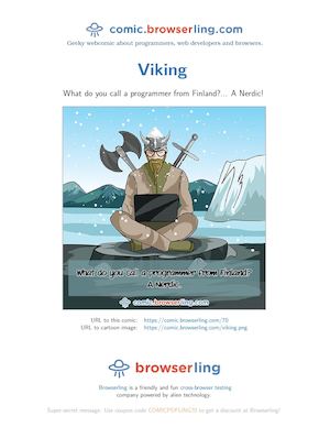Viking - Programming Joke