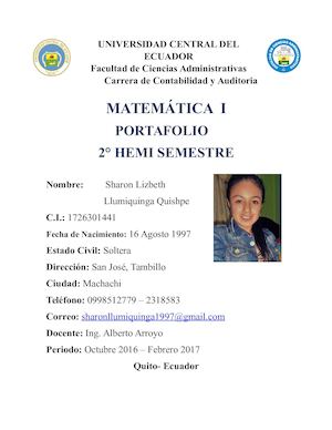 Llumiquinga Quishpe Sharon Lizbeh 2hs